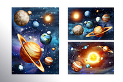 Mysterious Cosmos, an Illustration by Daria Ustiugova (Thumbnail 2 of 27)