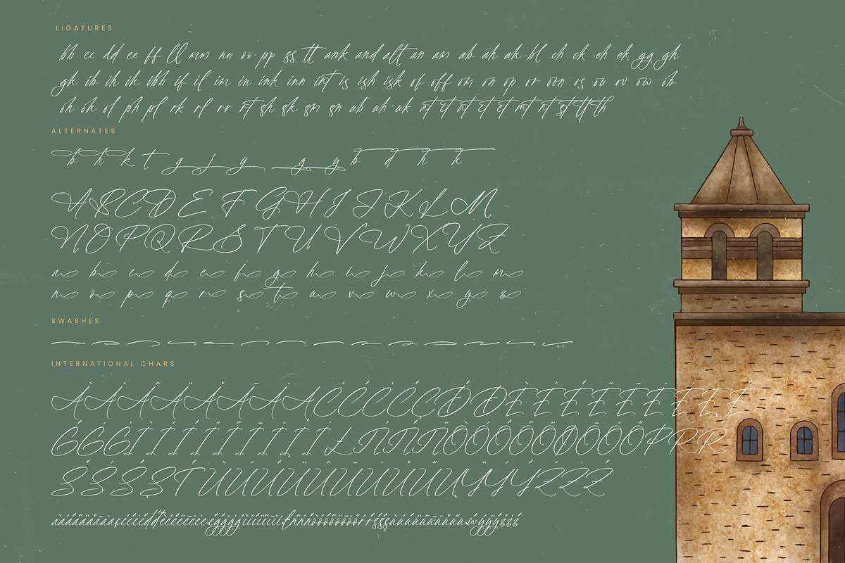 Political Otthestic Modern Script, a Script Font by stylishtype.co (Photo 19 of 20)