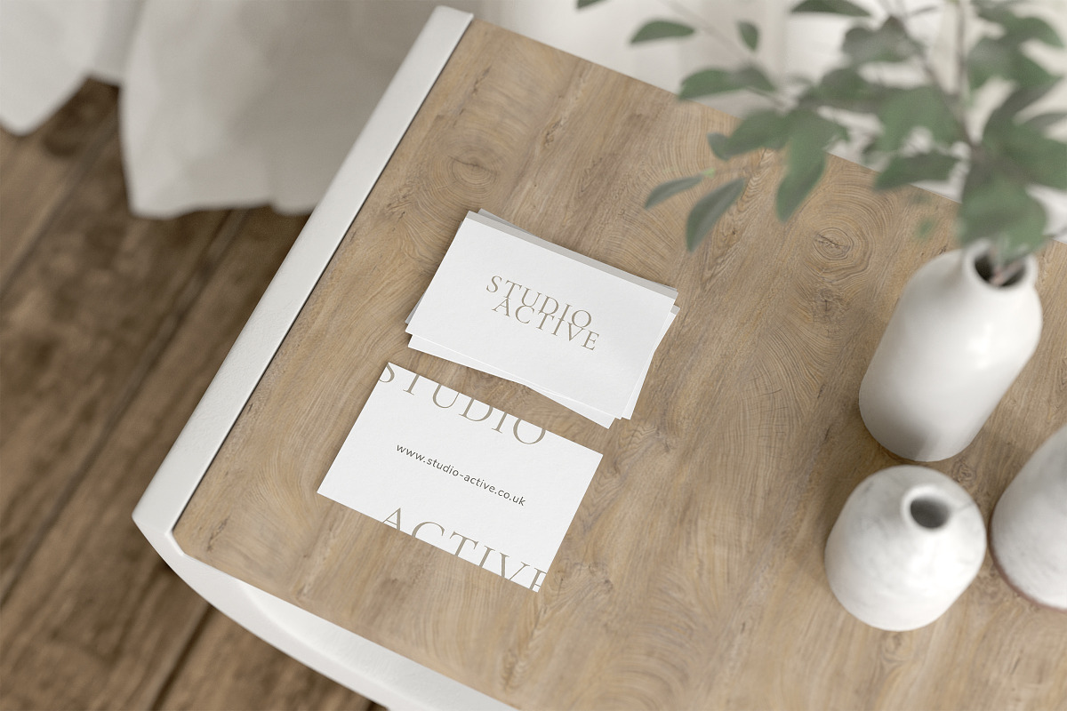 Business Card Mockup Scenes, a Books & Magazine Mockup by Ruben Stom (Photo 7 of 11)