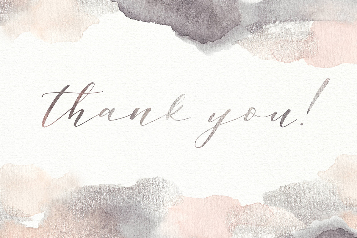 Rather Pale Script, Logos & Clipart, a Script Font by eclosque (Photo 14 of 14)