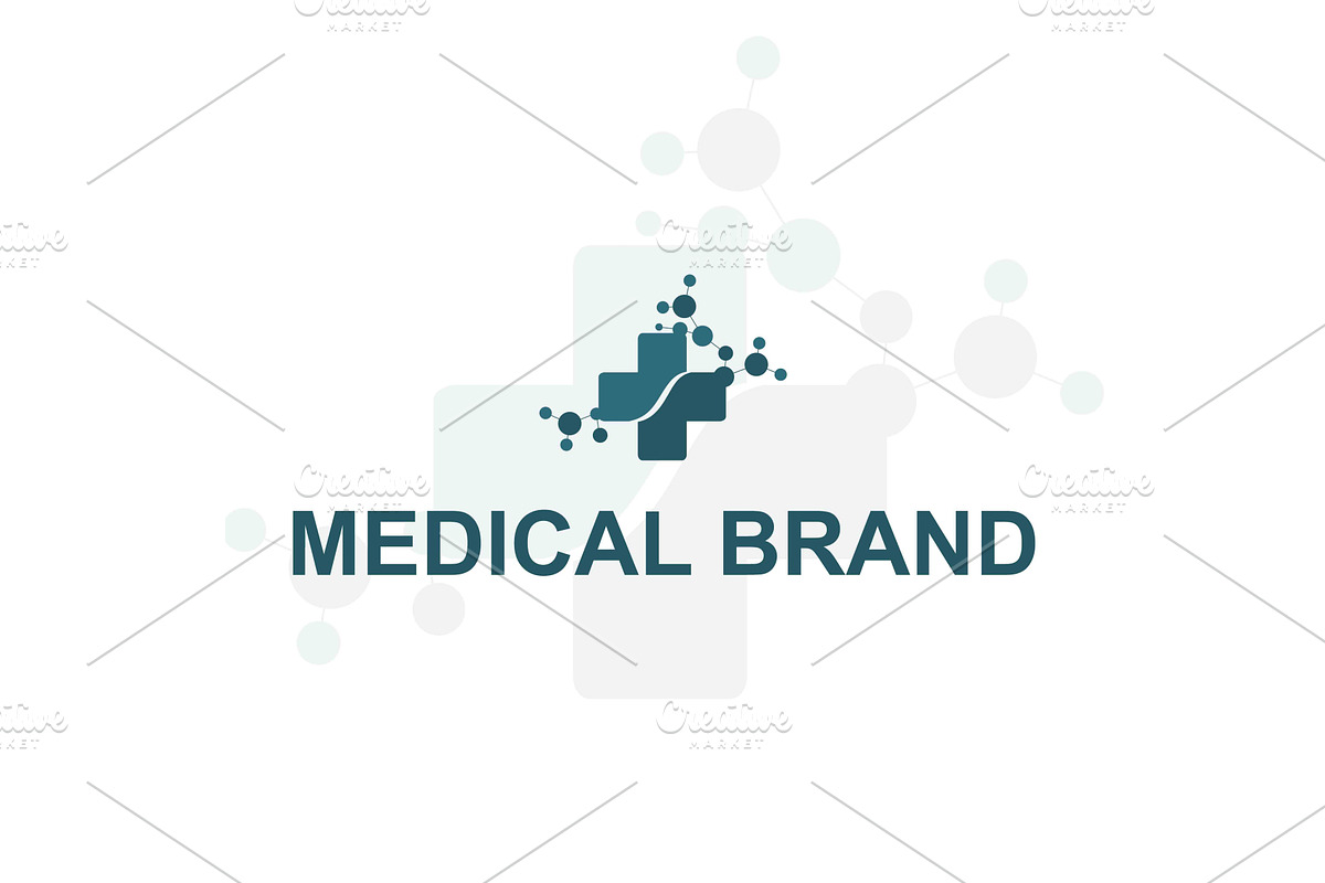 Medical logo with digital network, a Healthcare Illustration by LogosDen