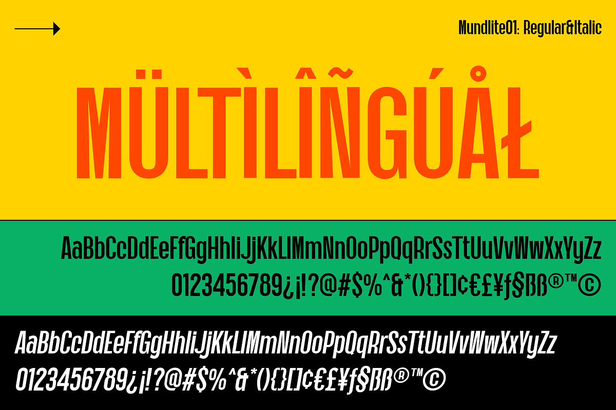 Mundlite Font Bundles, a Sans Serif Font by 24Design Studios (Photo 16 of 24)