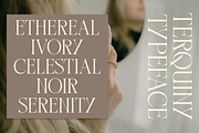 Terquiny - Modern Luxury Serif, a Serif Font by Shapespired Design (Thumbnail 2 of 17)