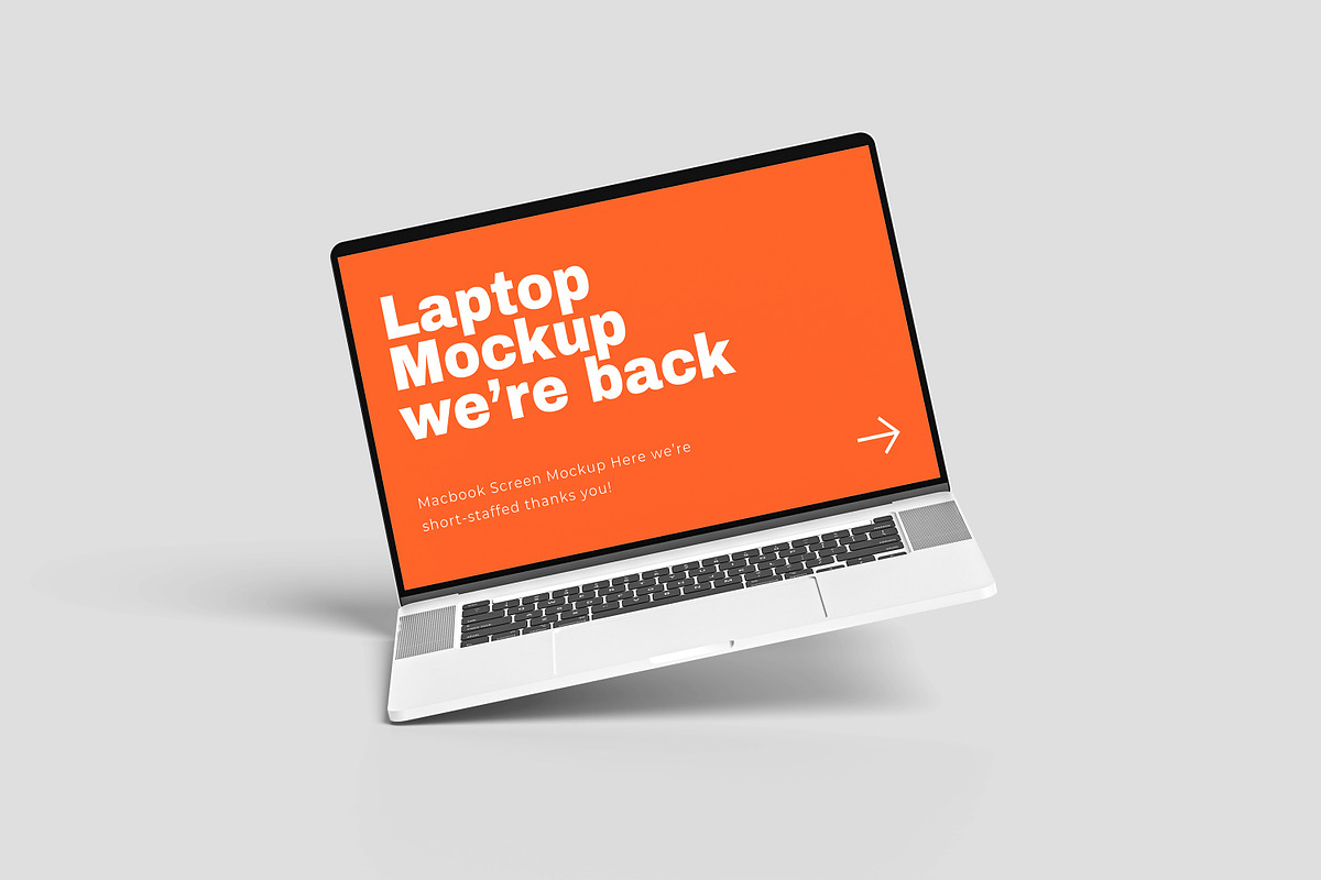 Laptop Mockup, a Mac Mockup by Qwertymockup (Photo 3 of 5)