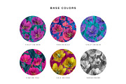Violet Jade Garden Pattern, a Pattern Graphic by Velliniki (Thumbnail 8 of 12)
