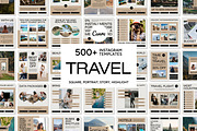 Travel Cream Template, a Social Media Template by Kalubuak (Thumbnail 1 of 10)