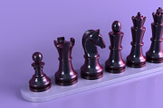 Classic - 3d chess models, an Object 3D Model by Webshocker (Thumbnail 1 of 5)