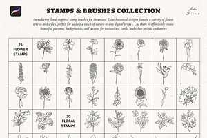 Stamps & Brushes Collection