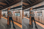 10 Black Style Lightroom presets, a Preset Add-On by Presets by Yevhen (Thumbnail 5 of 10)