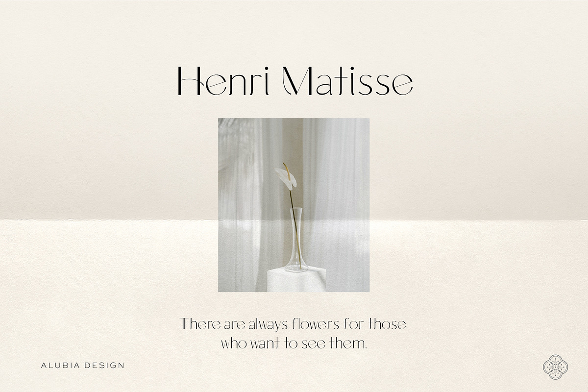 ALUBIA - modern sans serif, a Sans Serif Font by Alubia design (Photo 5 of 8)