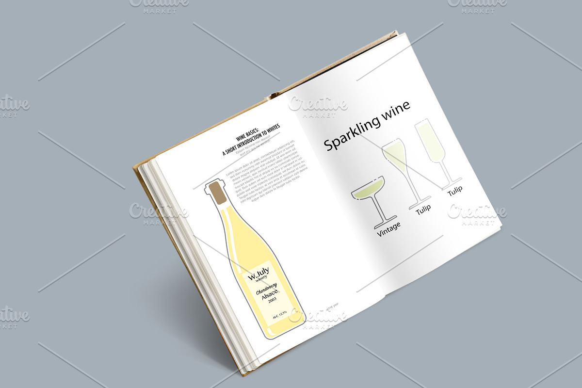 Illustrations for wine tasting, a Food Illustration by Red_cat (Photo 4 of 8)