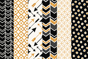 Black Bohemian Glitter Digital Paper, a Pattern Graphic by Amanda Ilkov (Thumbnail 3 of 3)