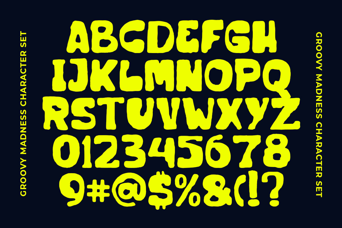 Groovy Madness - Display Font, a Handwritten Font by GroovyFontCo (Photo 7 of 7)