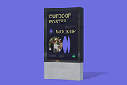Poster Mockup - Rolled & Flat View, a Mockup by graphicsauce (Thumbnail 4 of 4)