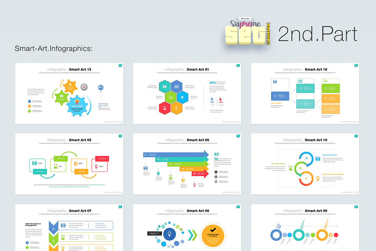 Infographics | Save 95% | Bundle, a Presentation Template by GoldenPixelStudio (Photo 8 of 17)