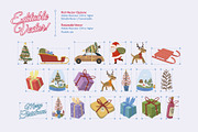 Christmas Gift Tag - Merry Mistletoe, a Card Template by diary.bari (Thumbnail 6 of 8)