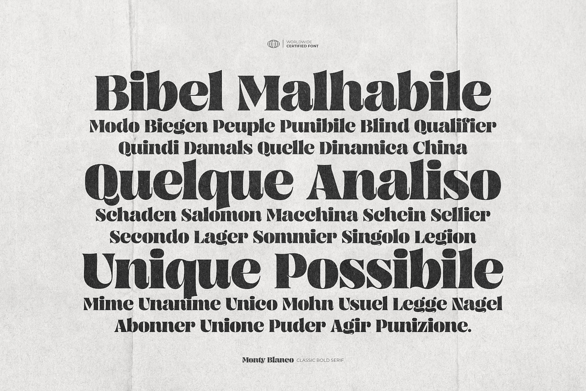 Monty Blanco - Classic Bold Serif, a Serif Font by ikiiko (Photo 5 of 7)