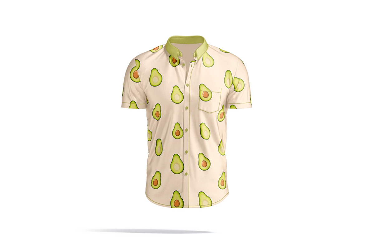 Short Sleeve Shirt Animated Mockup, a Shirt Mockup by rebrandy (Photo 6 of 13)