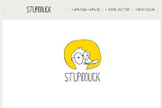 Stupid Duck logo, a Branding & Logo Template by blends.studio (Thumbnail 2 of 2)