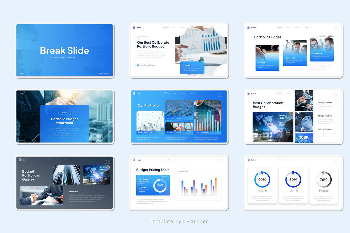 Finance & Insurance Keynote, a Presentation Template by Pixslides (Photo 6 of 8)