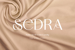 Sedra, a Sans Serif Font by Larin Type Co.