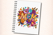 Floral Mom Mama Mothers Day Nana Gig, an Illustration by Digital Artistic99 (Thumbnail 6 of 11)