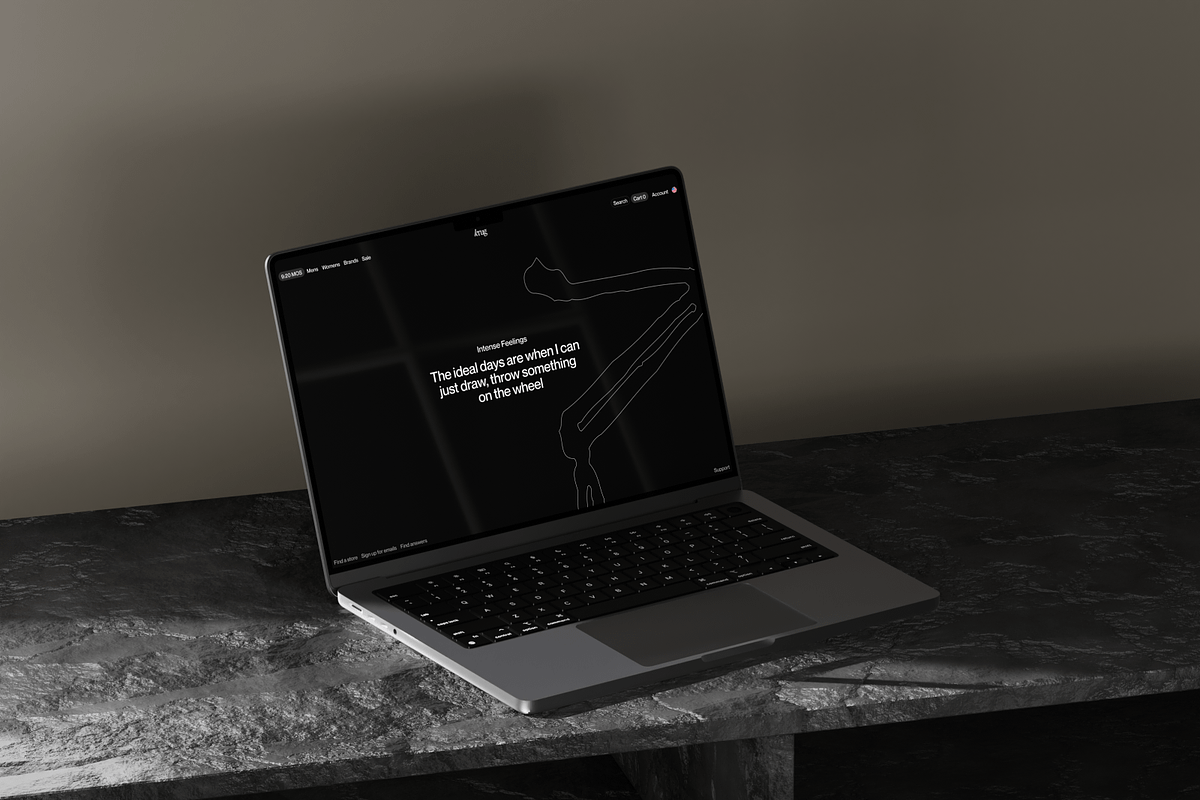 MacBook Pro 14 Mockups Vol.01 Bundle, a Mac Mockup by Craftwork (Photo 9 of 10)