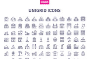 3552 Unigrid icons, an Outline Icon by Icojam store (Thumbnail 6 of 14)