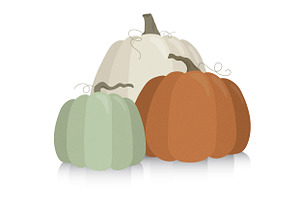 Three Pumpkins
