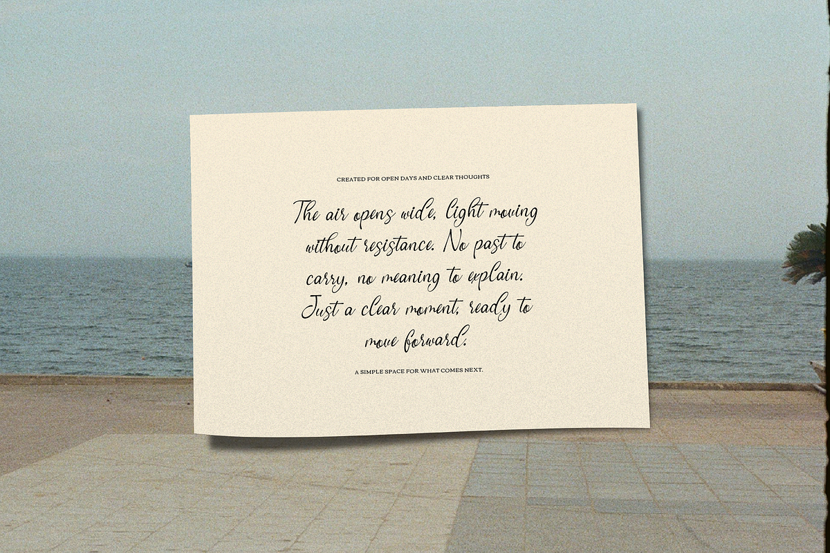Cafricot Lissendra Script, a Script Font by gracetype_studio (Photo 2 of 12)
