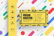Retro Bussiness Card Template, a Business Card Template by MH Design Template (Thumbnail 5 of 7)