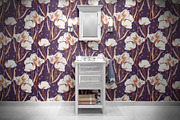 Iris & Orchid Floral Pattern, a Pattern Graphic by StudioGlouna (Thumbnail 9 of 9)