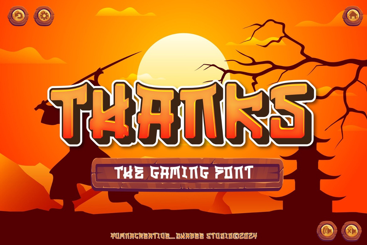 Figtoen - Gaming Font, a Font by Dhabee (Photo 7 of 15)