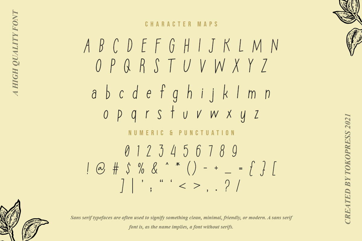 Peperoni – Handwritten Cute font, a Sans Serif Font by TokoPress (Photo 7 of 10)