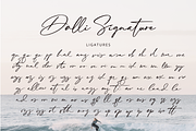 Dalli Signature-Just Signature Font, a Script Font by overlaytemplates (Thumbnail 5 of 6)
