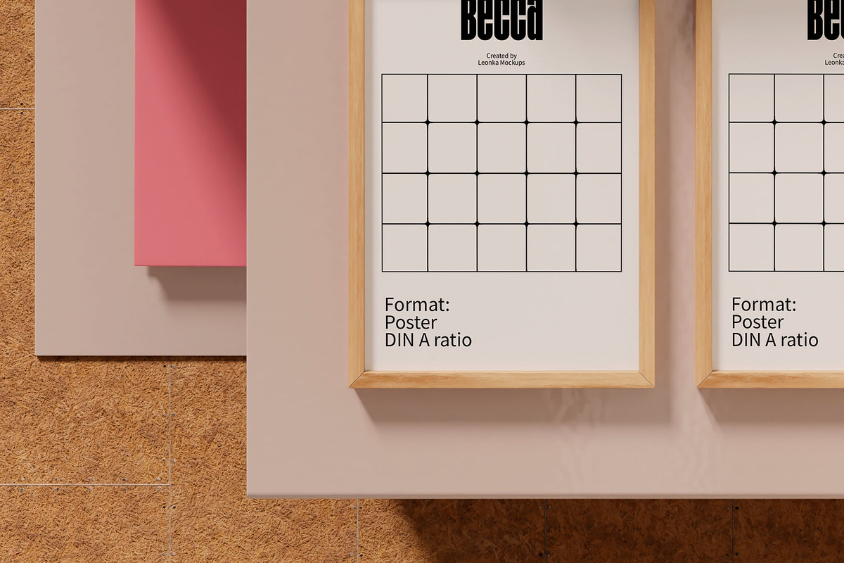 8 Frame Mockups Set, a Household Mockup by Bonumo (Photo 10 of 13)
