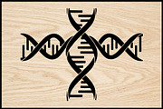 Genetic Structure Vector Bundle, an Illustration by yasushie (Thumbnail 4 of 4)