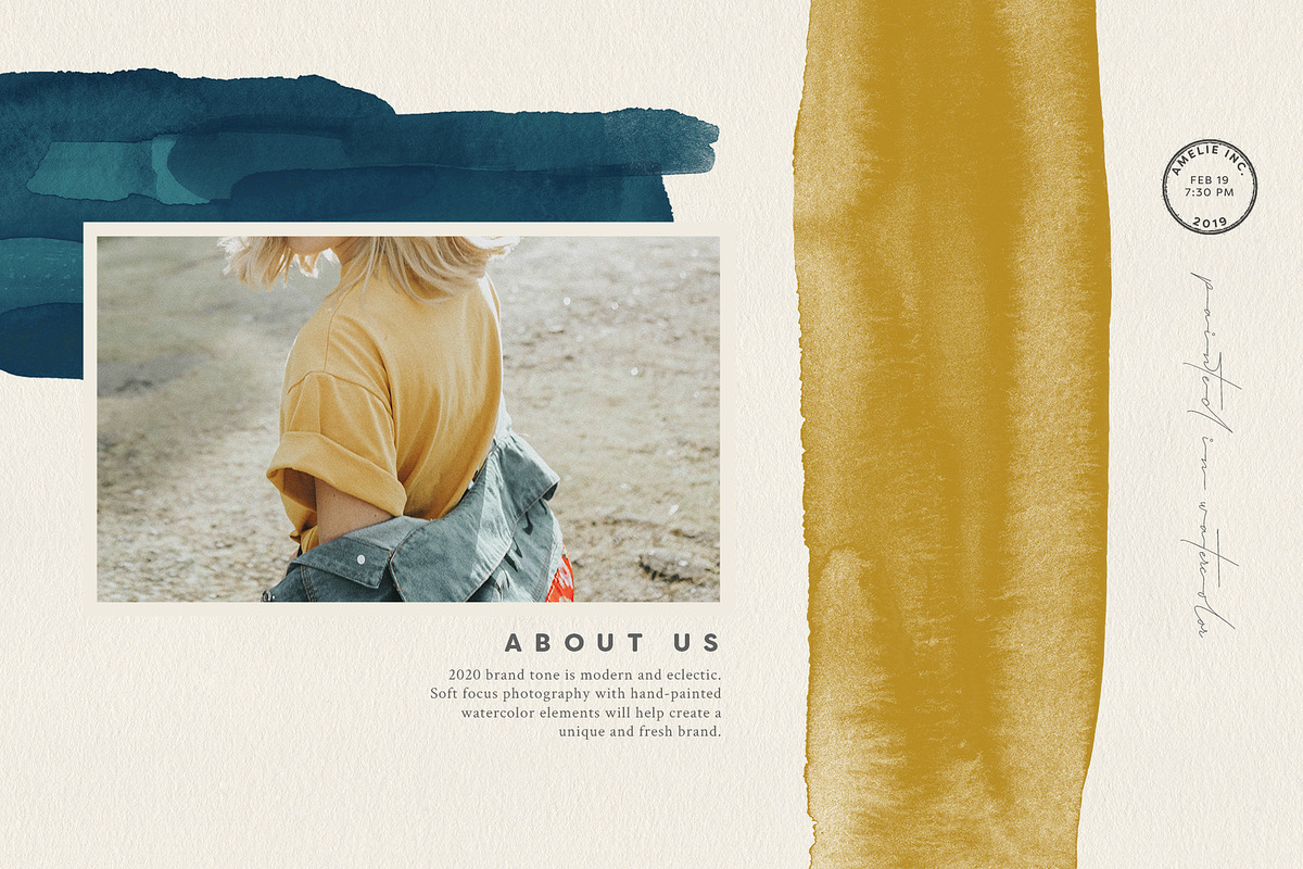 Brush Strokes in 17 Modern Colors, a Texture Graphic by Basia Stryjecka (Photo 3 of 21)