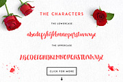 Bavalin Script + Ornaments, a Script Font by ArdhLemurian Labs (Thumbnail 5 of 7)