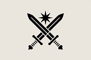 two celestial swords crossed, an Illustration by Amazin_art (Thumbnail 7 of 16)