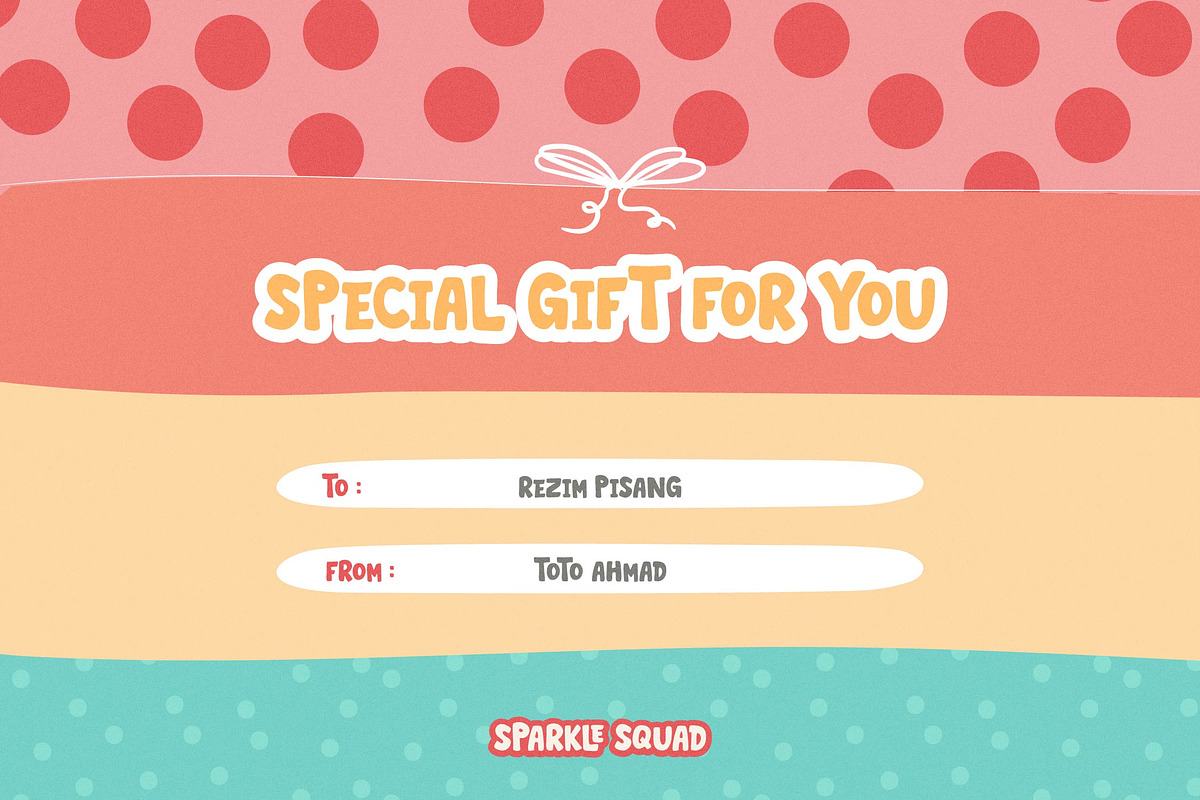 Sparkle Squad | Hand Drawn Font, a Handwritten Font by Denustudios (Photo 8 of 15)