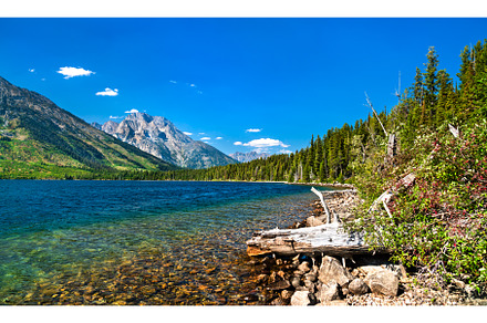 Jenny Lake at Grand Teton National, a Nature Photo by Leonid Andronov