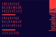 IstanbulEK Modern Font, a Serif Font by ErsanK (Thumbnail 3 of 3)