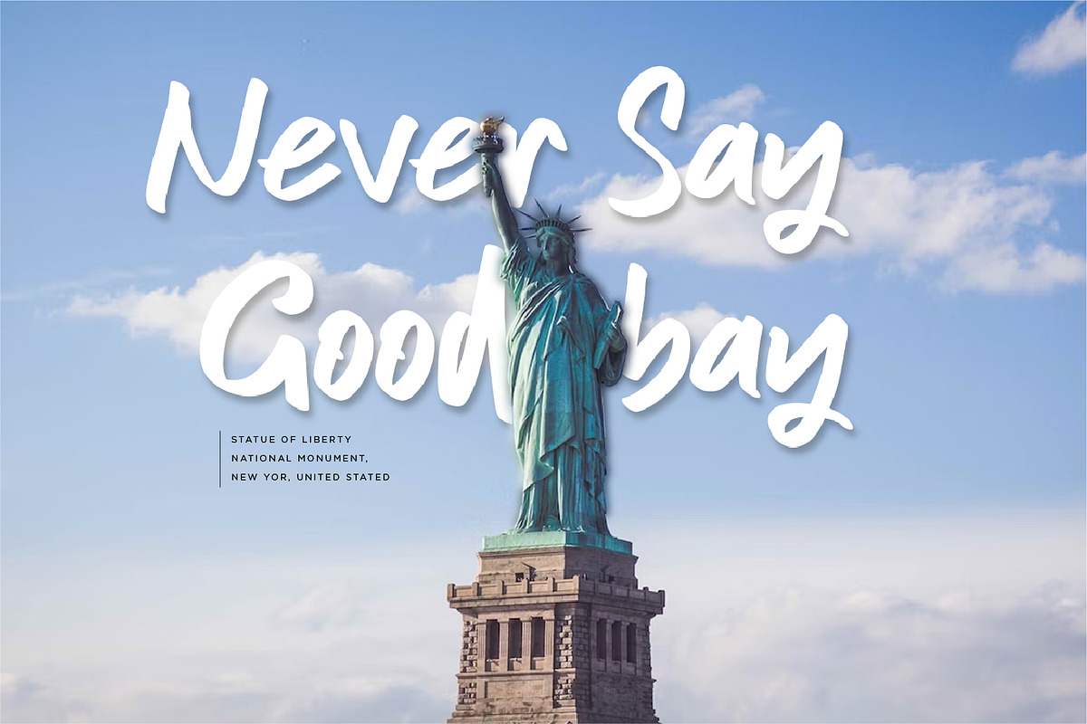 Greatwalls - Modern Bold Script font, a Script Font by Nahar_std (Photo 6 of 8)