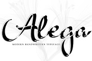 Alega, a Script Font by pineungtype (Thumbnail 1 of 10)