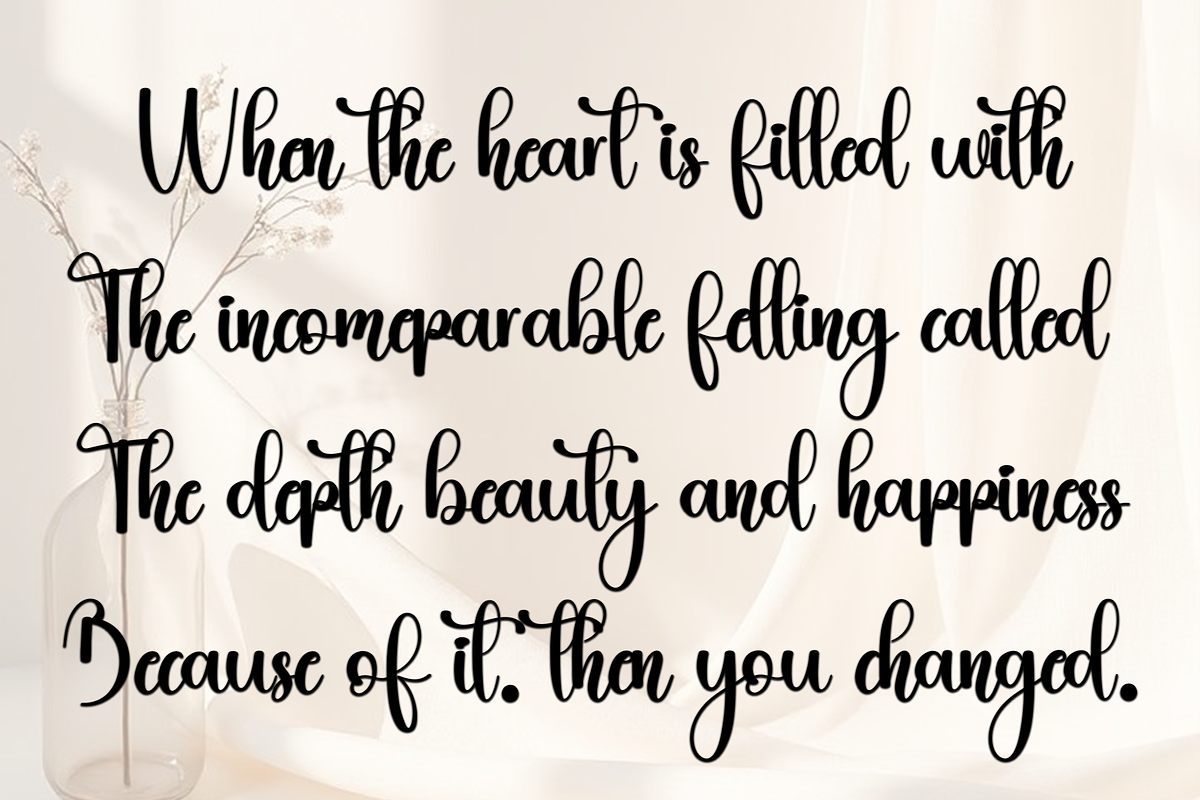 Birthday, a Handwritten Font by InermediaSTUDIO (Photo 6 of 7)
