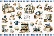 Cozy Days Collection, a Seasonal Illustration by PeDe Designs (Thumbnail 7 of 31)