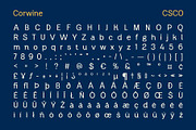 Corwine 3D, a Sans Serif Font by Craft Supply Co. (Thumbnail 8 of 8)
