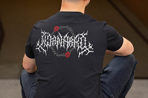 Blasphemy Black Metal Font