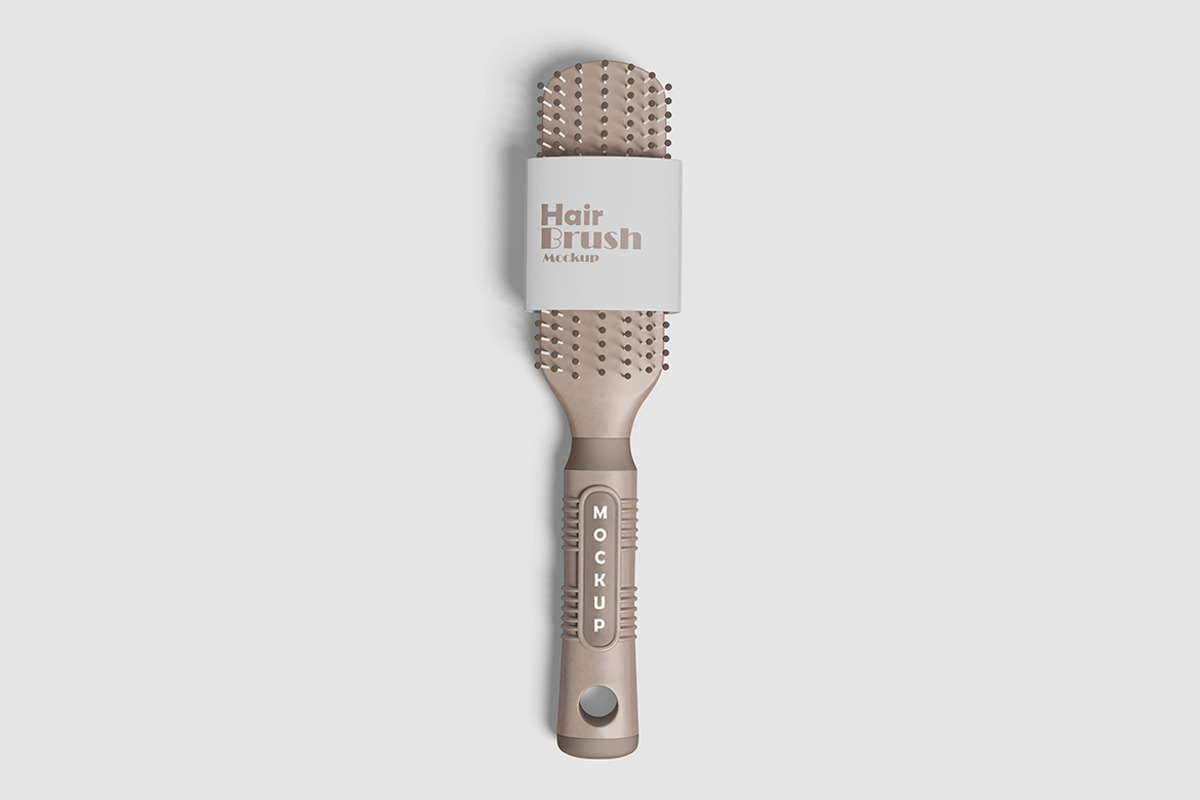 Hair Brush Mockup, a Product Mockup by MrLetters (Photo 2 of 5)